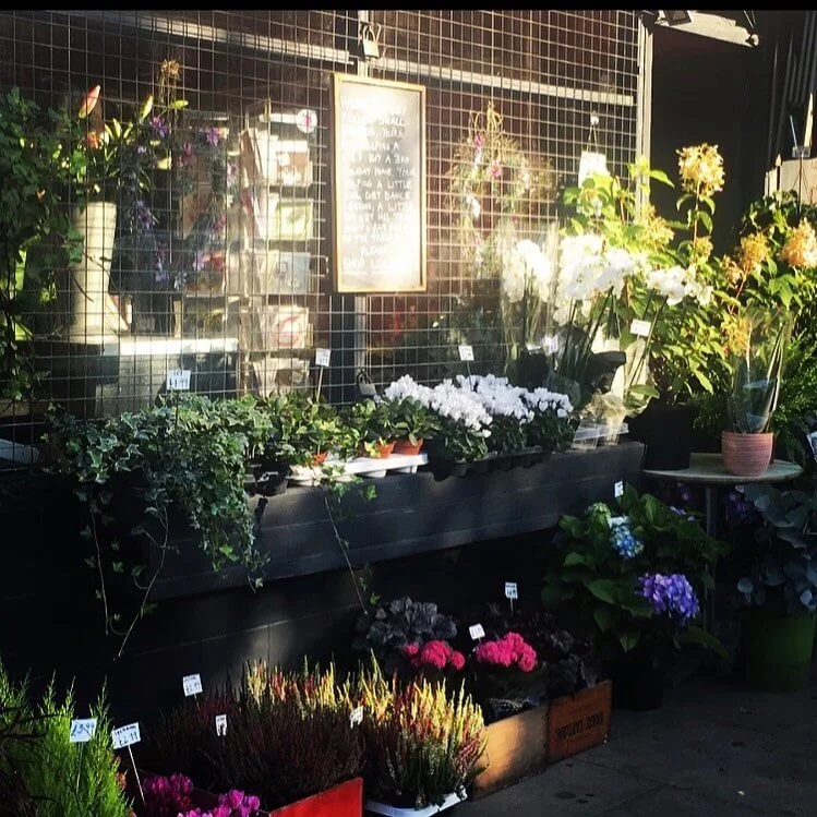 The Flower Works shop front